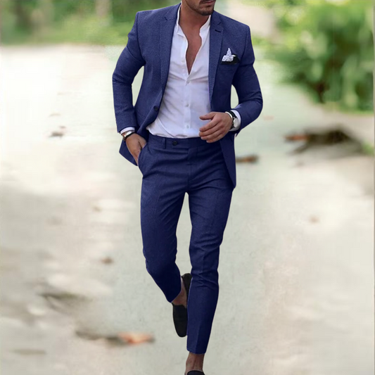 Gaetano | Elegant Herrkostym (Kavaj + Byxa)